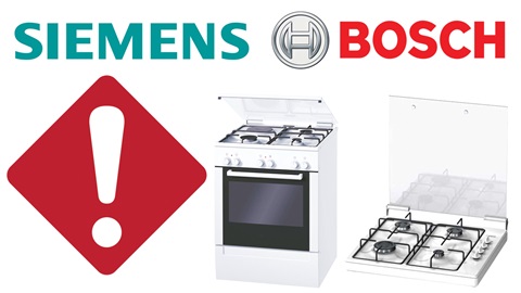 siemens bosch gaskookplaat gasfornuis